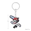 Chainsaw Man Keychain – Anime Merch with Makima, Power, Denji, Aki, Chainsaw Man & Pochita, Anime Gifts - Image 2