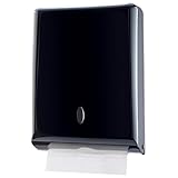 Commercial Paper Towel Dispenser Wall Mount, Holds 500 Multifold, Trifold, Z Fold, C Fold Hand Towels for...
