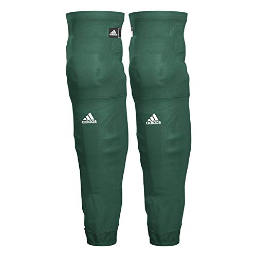 Chaussettes de hockey adidas en tricot respirant vert foncé taille S