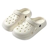 Générique Sabots Homme Clogs Femme   Unisexe Sabot Jardin Femme Sabot Plastique Homme Sabots de Jardin Léger Gomme