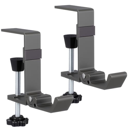 HONMEET �w�b�h�z���X�^���h�z���_�[ �܂肽���ݎ� ABS�f�� �|�[�^�u�����j�o�[�T���݊��� �I�t�B�X��f�X�N�g�b�v�ɍœK�ȏȃX�y�[�X�݌v �w�b�h�z���|���t�b�N�X�^���h 2�Z�b�g