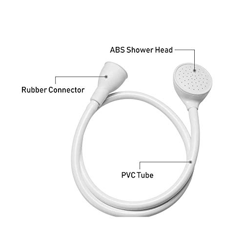image for XIGUI Sink Spray Hose,Portable Sink Hose Faucet Sprayer, Shampoo Spray