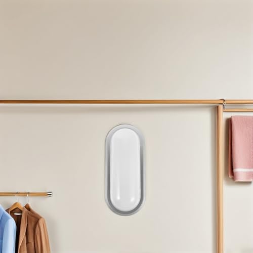 Lámpara de plástico resistente para ducha Mipcase luz clara para zonas de vapor 8
