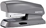 Bostitch Office 20 Sheet Stapler, Small Stapler Size, Fits into The Palm of Your Hand; Black (B150-BLK), Compact