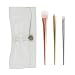 REAL TECHNIQUES- BOLD METALS Bmc Spotlight Essentials Make Up Brush Set With Softer Than Ever Bristles and Premium Ferrules for Maximum Comfort and Durability