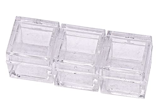 Image of 1pc Acrylic Box Tray for 10mm 0.39 inch Element Cubes Clear Case Periodic Table Bracket for Elements Collections Science Education Displays