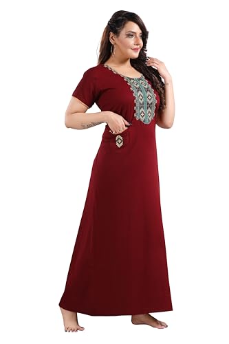 TRUNDZ Printed Pure Cotton Nighty(10706) - Image 3