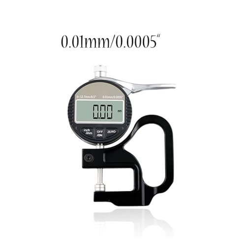 Micrómetro digital medidor de espesor 0.01mm miniatura 2