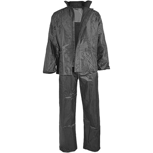 Traje impermeable Mil-Tec, color negro, - black, Small Traje impermeable Mil-Tec, color negro, - black, Small