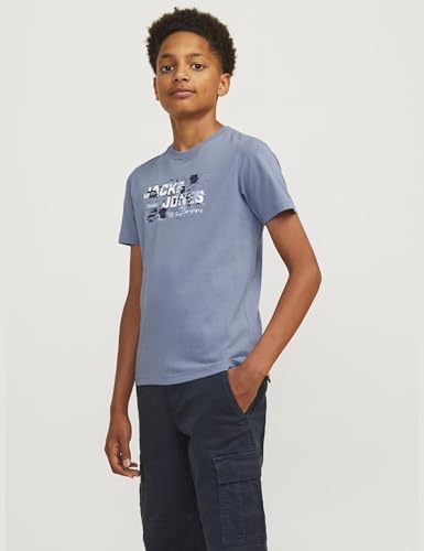Vêtements Jack & Jones Jcooutdoor Logo Tee Aw24 Ss Crew Sn Jnr pour Accessoires - vue 7