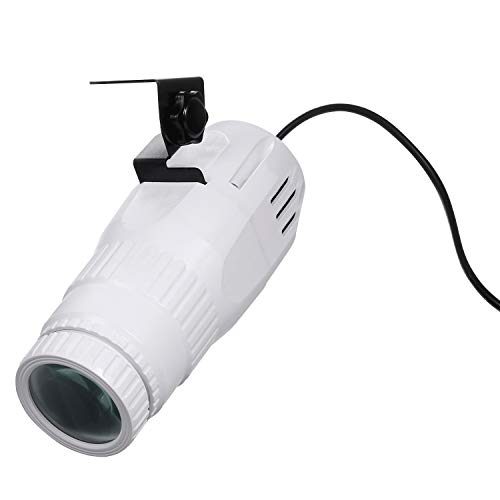 Li-xada Pinspot LED DJ Effect Licht, Mini RGBW LED Beam Spot Lights Pinspot Licht met Remote Spotlight Podiumverlichting voor DJ Disco Party Bar Club Show Bruiloft, Wit - Image 8