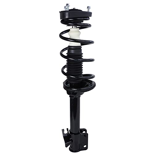 Image of Detroit Axle - 2 Rear Ready Struts for 2003 2004 Subaru Forester [XS Models], Rear Struts w /Coil Spring Assembly Ready Shocks Replacement