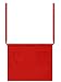 Produktbild CAOLATOR Unisex Taille-Schürze Kochen Kurze Schürze Kellner-Schürze mit Doppel-Seitentaschen Gaststätte-Bistro-Fertigkeit-Garten-halben Schürzen (Rot)