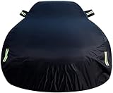  Bache Voiture à Fermeture éclair Respirante l\'extérieur pour Renault Floride/Caravelle 1959–1968 résistante aux UV, au Vent et à la Neige,A/Black