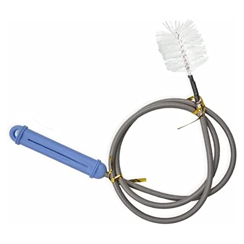 Drain Snake Unblocker Flexible Plumbing Wire Kitchen Sink Unblocker Tool Plumbing Snake Shower Drain Unblocker Tools Cleaner Waste Pipe Cleaning Auger Brush Hair Catcher Toilet Basin Shower 1m Cover