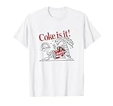 Coca-Cola Original Formula Coke Is It! Beach Retro Cartoon T-Shirt
