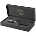 Produktbild Parker Sonnet Tintenroller | Matt-Schwarze Lackierung mit Palladiumzierteilen | feine Spitze | Schwarze Tinte | Geschenkbox