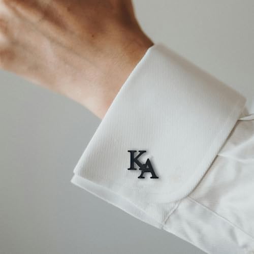 Mancuernillas personalizadas para hombre en acero inoxidable miniatura 6