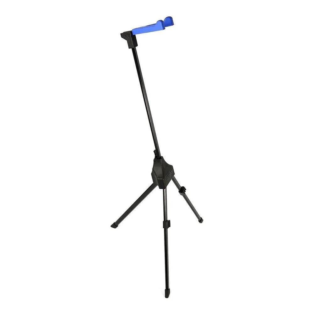 STAY Volcano Gitarrenständer Aluminium Blau | Aluminium, leichtes Gewicht, sichere Instrumentenauflage, modernes Design, stabile Konstruktion