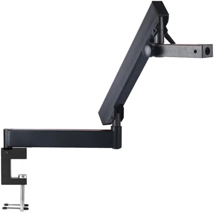 Microscope Accessories Kit Microscope Table Stand Heavy Duty Boom Metal Table Articulating Stand 76mm Holder Universal Large Tripod for Industrial Stereo Microsocpe Microscope Slides(Type-B)