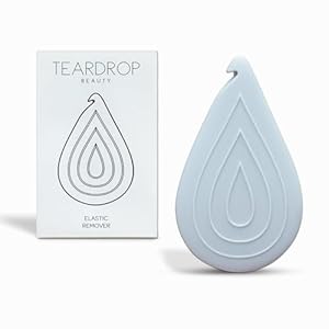 Teardrop Beauty Mom’s Customized Hair Tie Cutter Tool – Rubber Band Ponytail Cutter for Kids and Toddlers