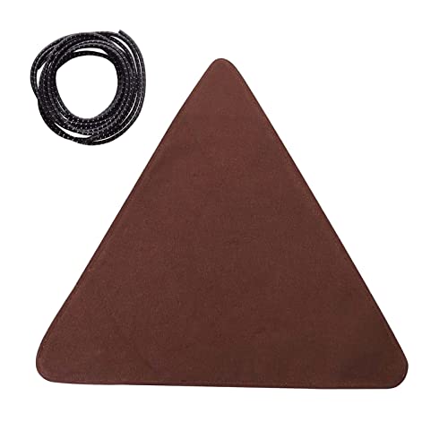 Compact Triangle Stool Cover for Outdoor Use with 2M Rope