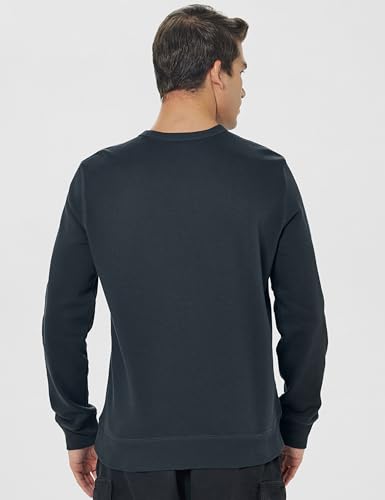 Image of Gap Men Embroidered Standard Fit Crew Full Sleeve Sweatshirt