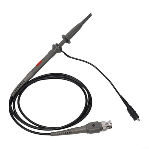 Oscilloscope Probe Adapter with P6100 Clip-On Probe 100MHz 600V for DSO-TC2 TC3 Digital Oscilloscopes Industrial Test and Measurement Accessory(P6100 probe)