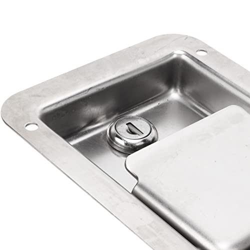 Serrure de boîte à outils RV en acier inoxydable avec loquet robuste camion - 7