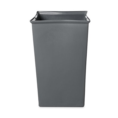 Image of Rubbermaid Commercial Products Rigid Trash Can Liner, 35.5-Gallon, Gray, Garbage Can /Bin /Wastebasket Liner