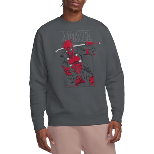 Sudadera Marvel Deadpool Sword cómoda para maratones de cine y paseos