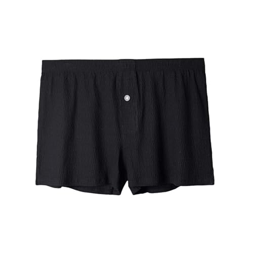 Soft Cotton Boxer Briefs for Men Moisture Wicking Breathable Underwear Close Fitting Comfort Bottom Underpants