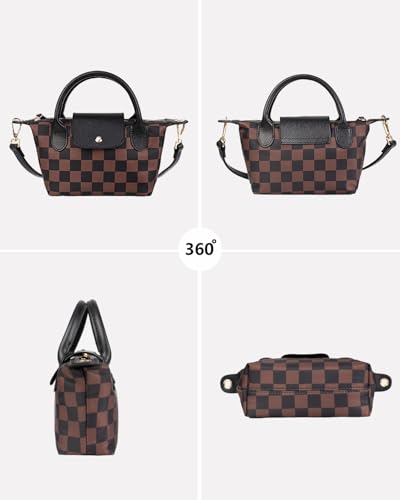 Bolso Mini Crossbody para Mujer Pequeño Tote Nylon miniatura 6