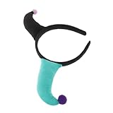 COLLBATH Clown Headband Clown Hat Black Green for Halloween Party Funny Circus Costume Dress-up Accessories for Boys and Girls Girls - Image 1