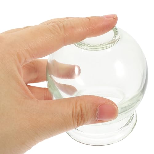 Ventouses en verre épaisses et résistantes pour massage du corps