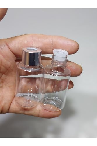 Şişe; 30 Ml Tıpalı Boş Gümüş Renk, 1214d474