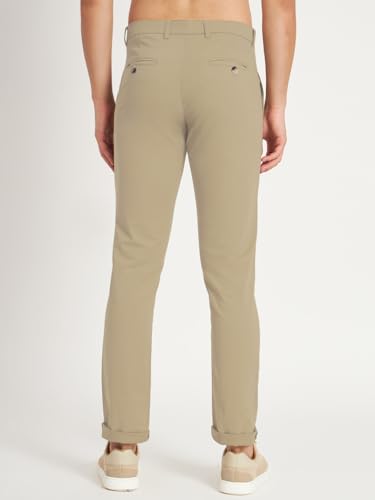 Image of KARGEENS Men Kargeens Men's Cotton Slim Fit Casual Chinos Trousers for Men Stylish