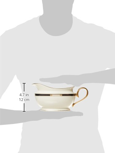Lenox Hancock&Reg Sauce Boat And Stand, Ivory #TOP1