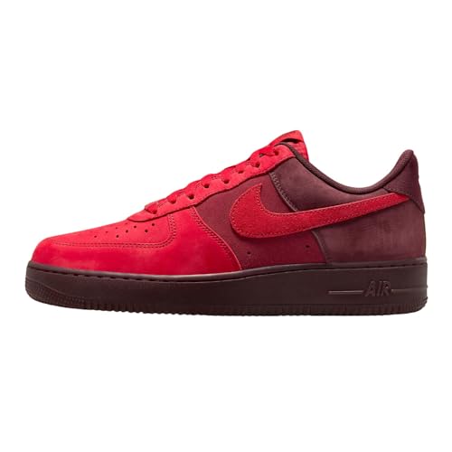 Image of Nike FZ4033-657 Air Force 1 '07 Mens Lifestyle Shoe - Gym Red /Team Red