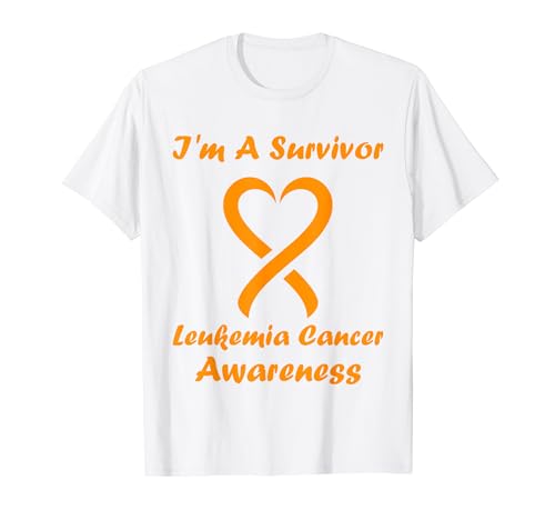 Simple quote i'm a survivor Leukemia Cancer Awareness T-Shirt