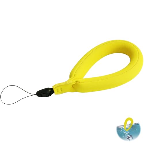 Universal Waterproof Camera Float Strap & Wristband, Floating Hand Grip Lanyard, Anti-Loss Safety Leash for Snorkeling, Diving & Water Sports