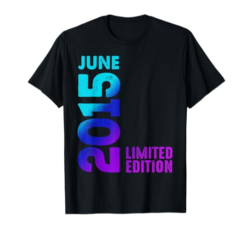 Juin 2015 Limited Edition Retro 2015 Vintage Year 2015 T-Shirt