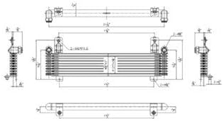 New Replacement 19034 Ext. Trans Oil Cooler for Chevrolet Silverado 6.6L 2007-2010 Models OEM Quality