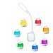 Produktbild YOUKOYI LED Schreibtischlampe Kinder LED Lernlampe mit Schreibstifthalter Augenpflege Tischlampe dimmbar Schreibtischlampe Bunter Nachtlicht Berührungssteuerung