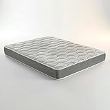 ROYAL SLEEP - Colchón Viscoelástico con Hilo de Carbono y Biocerámico | 90x190 | Altura 23cm | Firmeza Alta | Gama Alta | Efecto Antiestrés y Regenerador | Ceramic