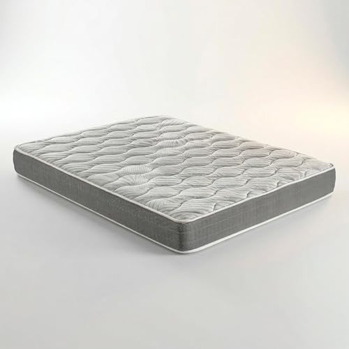 ROYAL SLEEP - Colchón Viscoelástico con Hilo de Carbono y Biocerámico | 90x190 | Altura 23cm | Firmeza Alta | Gama Alta | Efecto Antiestrés y Regenerador | Ceramic