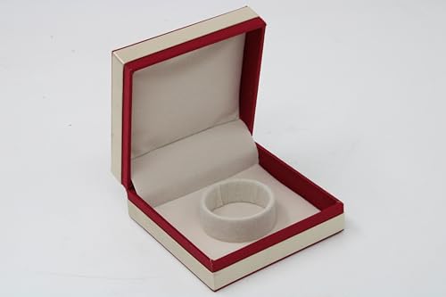 Atorakushon ATKK CHUDI BOX MRN 4 Satin Jewelry Bangle Box Storage Case Organizer Bracelet Holder Travel Storage Display Case Gift Boxes Pack Of 4 Red thumb #2