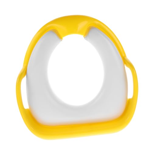 Totority 幼児用トイレ アンチスリップ設計 スガード付き ハンドルと背もたれ付き 男の子女の子用 トイレトレーニング補助便座