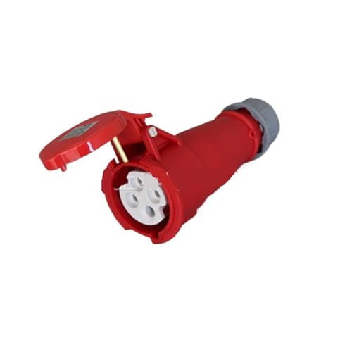 Connecteur industriel étanche IP44 évite les coupures électriques 4P/16A SFK-526 sous la pluie