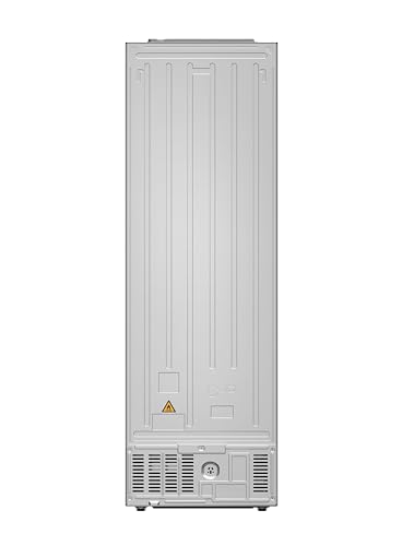 Haier 3D 60 Series 5 Freestanding Fridge Freezer with Water Dispenser, 3 Doors, Total No Frost, E Class, 357L Total Capacity, hOn App, AI & Wi-Fi Connected, Silver, 60x67x185 cm - HTW5618EWMG - Image 3